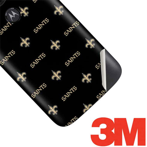 NFL New Orleans Saints Blitz Series Moto E5 Play Skin