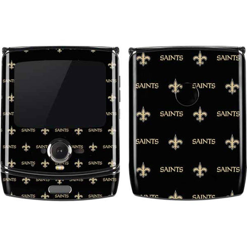 NFL New Orleans Saints Blitz Series Motorola RAZR Skin