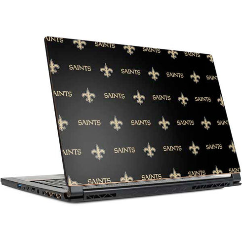 NFL New Orleans Saints Blitz Series MSI GS65 Stealth Laptop Skin