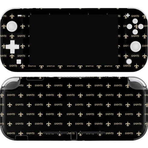 NFL New Orleans Saints Blitz Series Nintendo Switch Lite Skin