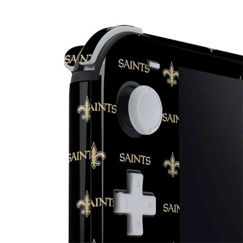 NFL New Orleans Saints Blitz Series Nintendo Switch Lite Skin