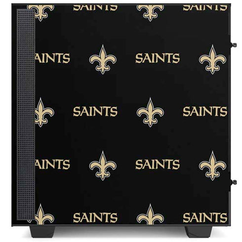 NFL New Orleans Saints Blitz Series NZXT H510 Compact ATX Mid-Tower Case Skin