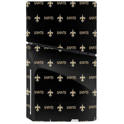 NFL New Orleans Saints Blitz Series PS5 Slim Disk Bundle Skin