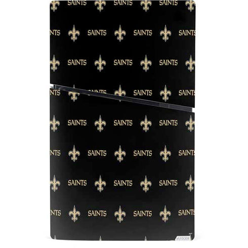 NFL New Orleans Saints Blitz Series PS5 Slim Digital Edition Bundle Skin