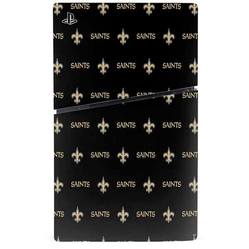 NFL New Orleans Saints Blitz Series PS5 Slim Digital Edition Console Skin