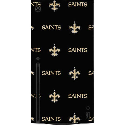 NFL New Orleans Saints Blitz Series Xbox Series X Console Skin