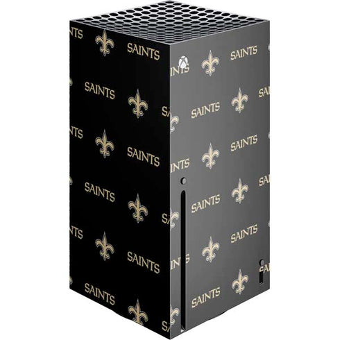 NFL New Orleans Saints Blitz Series Xbox Series X Console Skin