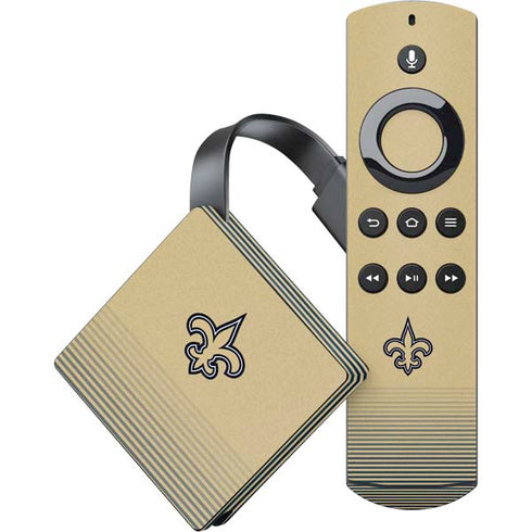 NFL New Orleans Saints Breakaway Amazon Fire TV Skin