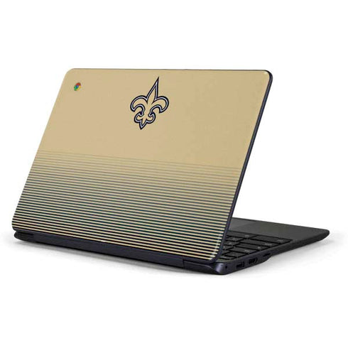 NFL New Orleans Saints Breakaway Samsung Chromebook Skin