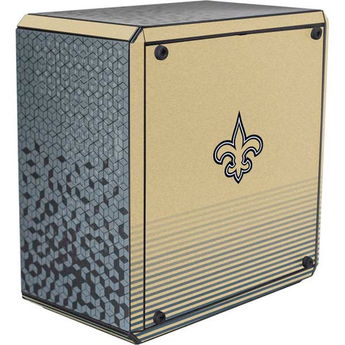 NFL New Orleans Saints Breakaway Cooler Master MasterBox Q300L Mini Tower Skin