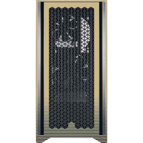 NFL New Orleans Saints Breakaway Corsair 4000D Tempered Glass Mid-Tower ATX Case Skin