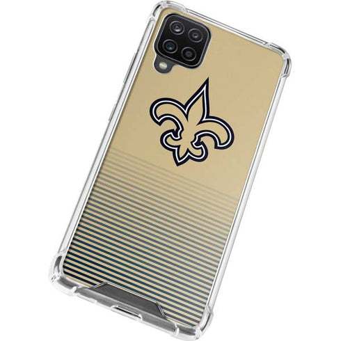 NFL New Orleans Saints Breakaway Galaxy A12 Clear Case