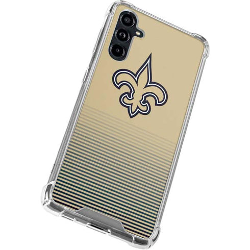 NFL New Orleans Saints Breakaway Galaxy A54 5G Clear Case