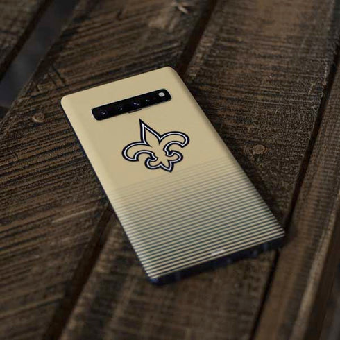 NFL New Orleans Saints Breakaway Galaxy S10 Skin