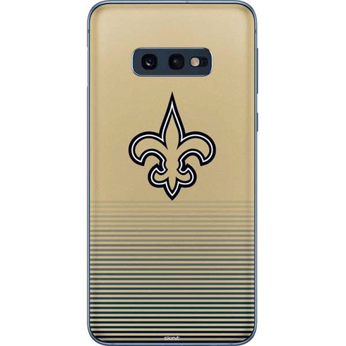 NFL New Orleans Saints Breakaway Galaxy S10e Skin