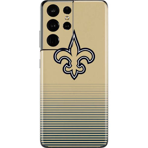 NFL New Orleans Saints Breakaway Galaxy S21 Ultra 5G Skin