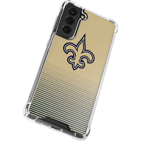 NFL New Orleans Saints Breakaway Galaxy S22 Clear Case