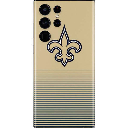 NFL New Orleans Saints Breakaway Galaxy S22 Ultra Skin