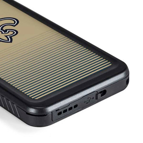 NFL New Orleans Saints Breakaway Galaxy S23 Plus Waterproof Case