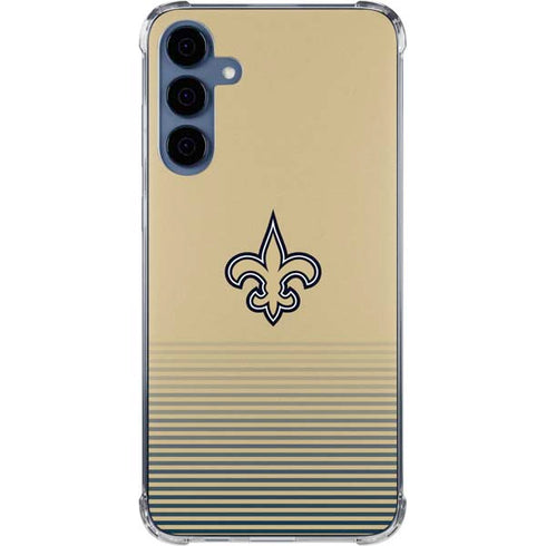 NFL New Orleans Saints Breakaway Galaxy S24 Clear Case
