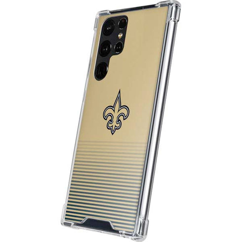 NFL New Orleans Saints Breakaway Galaxy S24 Ultra Clear Case