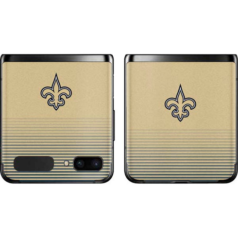 NFL New Orleans Saints Breakaway Galaxy Z Flip Skin