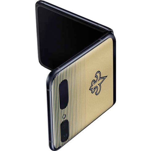 NFL New Orleans Saints Breakaway Galaxy Z Flip Skin