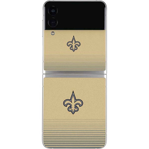 NFL New Orleans Saints Breakaway Galaxy Z Flip4 5G Skin