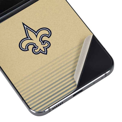 NFL New Orleans Saints Breakaway Galaxy Z Flip5 5G Skin