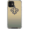 NFL New Orleans Saints Breakaway iPhone 12 Mini Clear Case