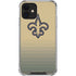 NFL New Orleans Saints Breakaway iPhone 12 Mini Clear Case