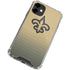 NFL New Orleans Saints Breakaway iPhone 12 Mini Clear Case