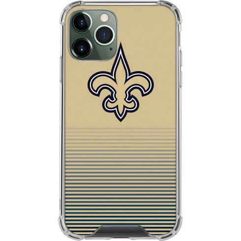 NFL New Orleans Saints Breakaway iPhone 12 Pro Clear Case