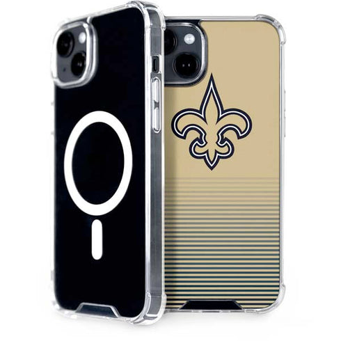 NFL New Orleans Saints Breakaway iPhone 15 Plus MagSafe Case