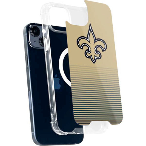 NFL New Orleans Saints Breakaway iPhone 15 Plus MagSafe Case