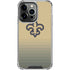NFL New Orleans Saints Breakaway iPhone 14 Pro Clear Case