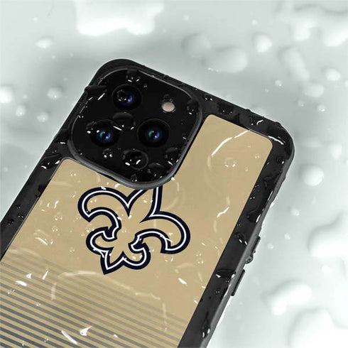 NFL New Orleans Saints Breakaway iPhone 14 Pro Max Waterproof Case
