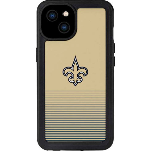 NFL New Orleans Saints Breakaway iPhone 15 Plus Waterproof Case