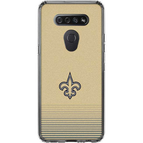 NFL New Orleans Saints Breakaway LG K51/Q51 Clear Case