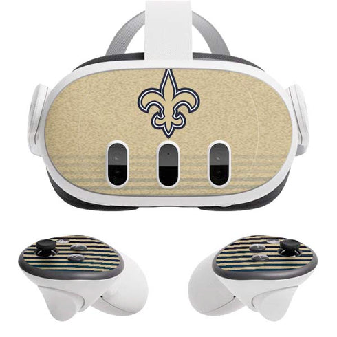 NFL New Orleans Saints Breakaway Meta Quest 3 Skin