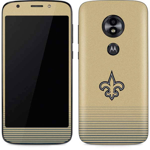 NFL New Orleans Saints Breakaway Moto E5 Play Skin