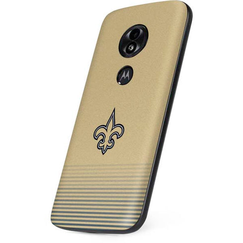 NFL New Orleans Saints Breakaway Moto E5 Play Skin