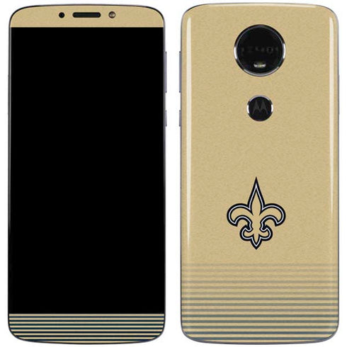 NFL New Orleans Saints Breakaway Moto E5 Plus Skin