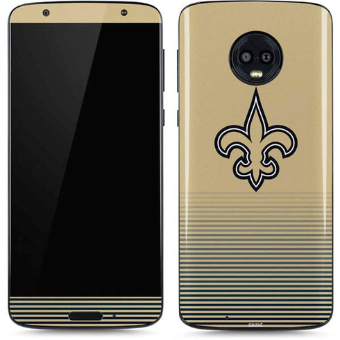 NFL New Orleans Saints Breakaway Moto G6 Skin