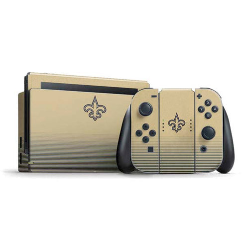 NFL New Orleans Saints Breakaway Nintendo Switch Bundle Skin