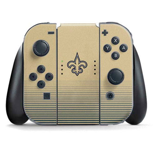 NFL New Orleans Saints Breakaway Nintendo Switch (2017-2021) Joy-Con Controller Skin