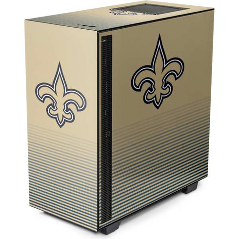 NFL New Orleans Saints Breakaway NZXT H510 Compact ATX Mid-Tower Case Skin