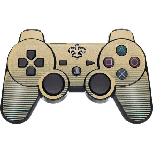 NFL New Orleans Saints Breakaway PS3 Dual Shock wireless controller Skin