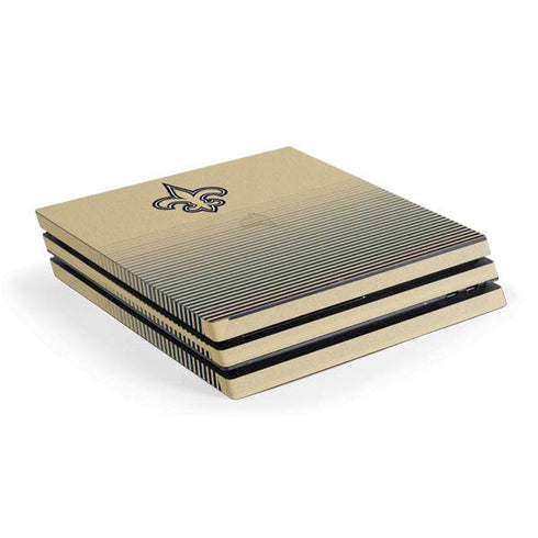 NFL New Orleans Saints Breakaway PS4 Pro Console Skin