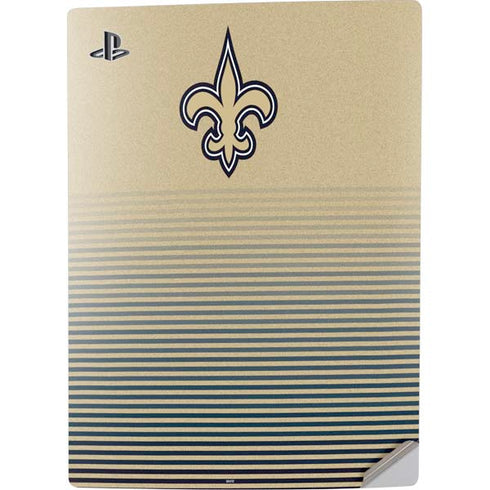 NFL New Orleans Saints Breakaway PS5 Digital Edition Console Skin
